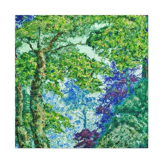 The Majestic Maple Tree - Canvas 36″ x 36″ / Premium Ga
