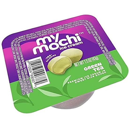 My Mochi Grün Tee Ice Cream, 1.5 Ounce - 72 per case. 4