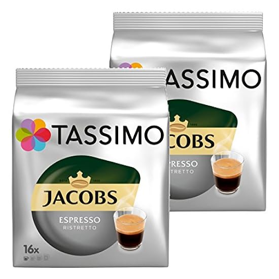 Tassimo T-Discs Jacobs Espresso Ristretto, Rainforest A