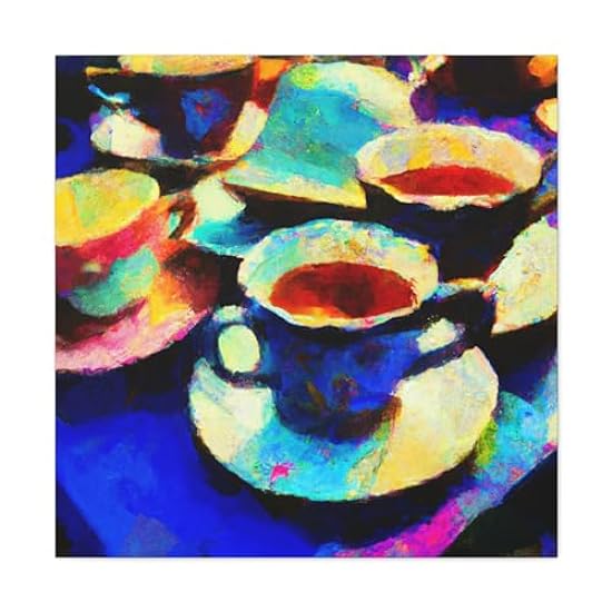 Tee Cups Galore! - Canvas 30″ x 30″ / 1.25
