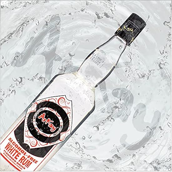 ArKay Non-Alcoholic Weiß Rum | Make Great Zero Proof Cocktails | 0 Calories 0 Sugar | 33 FL Oz | 149823255