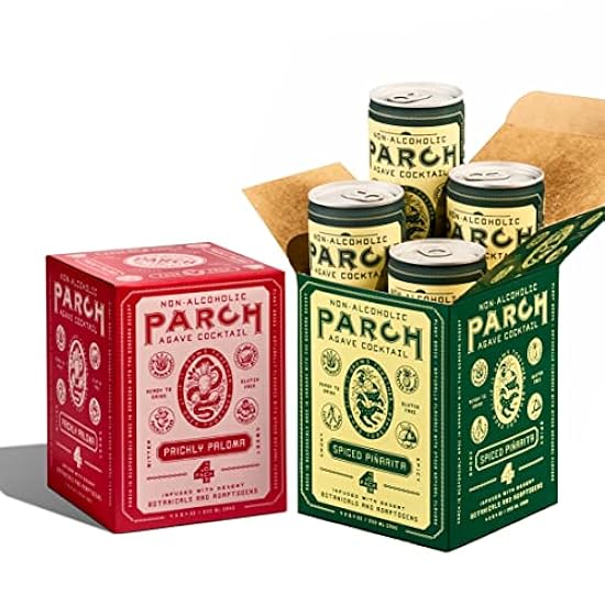 PARCH Spiced Pinarita + Prickly Paloma Variety Pack, Re
