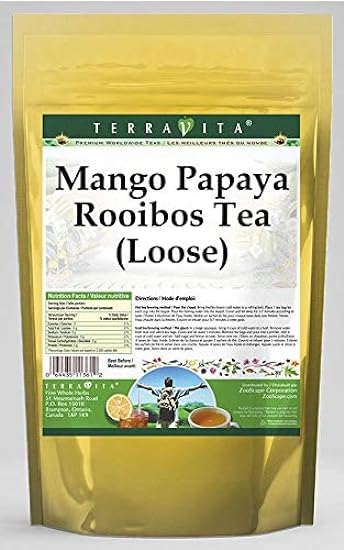 Mango Papaya Rooibos Tee (Loose) (4 oz, ZIN: 540607) - 3 Pack 577444689