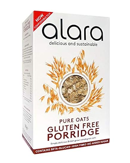 Alara Everyday Gluten Free Pure Oats 500g - Pack of 6 6