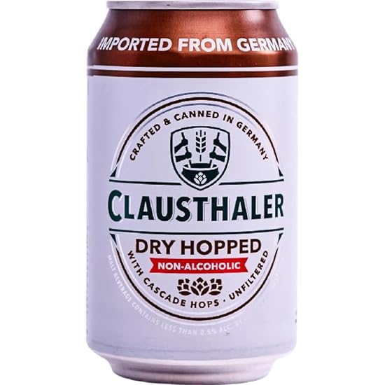 Clausthaler Dry Hopped Cans (Pack of 24) (1 Case) Non A