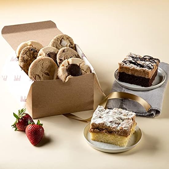 Dulcet Gift Baskets Deluxe Bakery Sweets Pastry Gift Bo