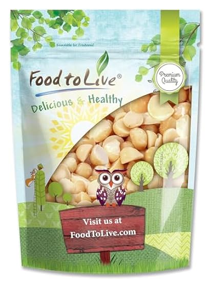 Macadamia Nut Halves & Pieces, 3 Pounds – Raw, Shelled, Unsalted, Kosher, Vegan, Bulk. Keto Snack. Good Source of Healthy Fats. Great for Baking, and as Topping for Salads, Yogurt. 190850097