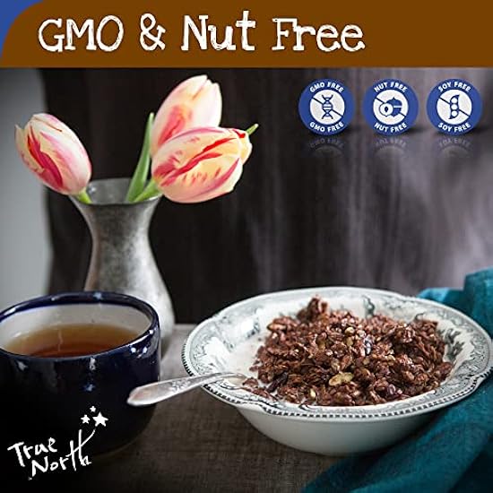 True North Granola – Schokolade Granola Cereal with Rolled Oats, Belgian Schokolade, Dried Cranberries, Gluten Free, All Natural and Non-GMO, Bulk Bag, 25 lb. 477067471
