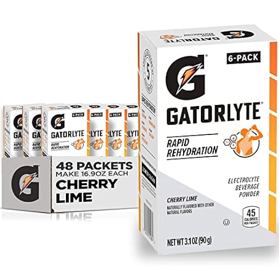 Gatorlyte Rapid Rehydration Electrolyte Beverage, Cherr