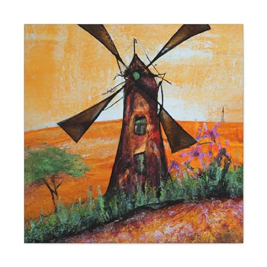 Windmill: Dreamscape - Canvas 30″ x 30″ / Premium Gallery Wraps (1.25″) 468098634