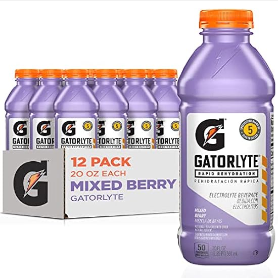 Gatorlyte Rapid Rehydration Electrolyte Beverage, Mixed
