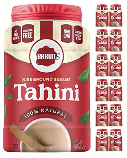 Baron´s Pure Tahini Sesame Paste | Rich Creamy Tas