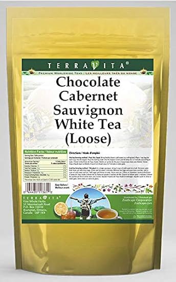 Schokolade Cabernet Sauvignon Weiß Tee (Loose) (4 oz, Z