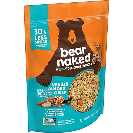 Bear Naked Granola Cereal, Vanilla Almond (28 oz, 2 pk) 761966648