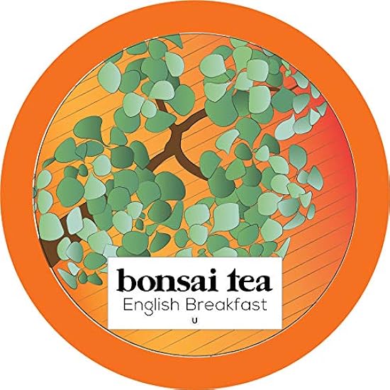 Bonsai Tee Co. English Frühstück, Compatible with K Cup