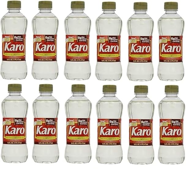 Karo Rot Label Light Syrup, 16 Ounce Each -- 12 Per Cas