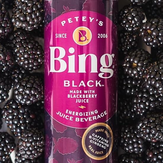 Bing Beverage Company Bing Schwarz, 40 Calories, 12 Fl Oz (Pack of 24) 617479858