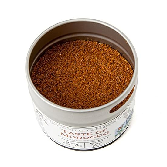 Gourmet World Flavors Seasoning Collection | Non GMO Verified | 6 Magnetic Tins | Spice Blends | Crafted in Small Batches by Gustus Vitae | #68 898003134