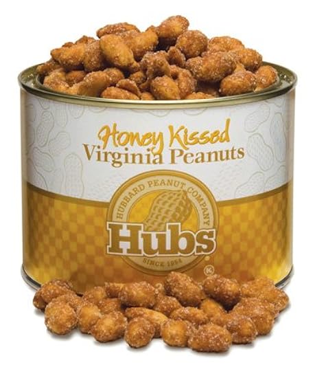 Hubs Peanuts Honey Kissed - Premium Virginia Nuts with 