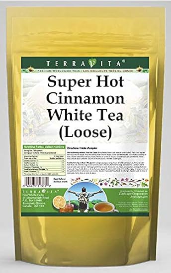 Super Hot Cinnamon Weiß Tee (Loose) (4 oz, ZIN: 544834)