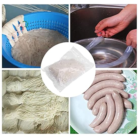 QUERTIPOL Sausage Casings, Salted Sheep Casing Sausages Casing Tube, 90m Length Delicious Sheep Casing for Home Kitchen 570329771