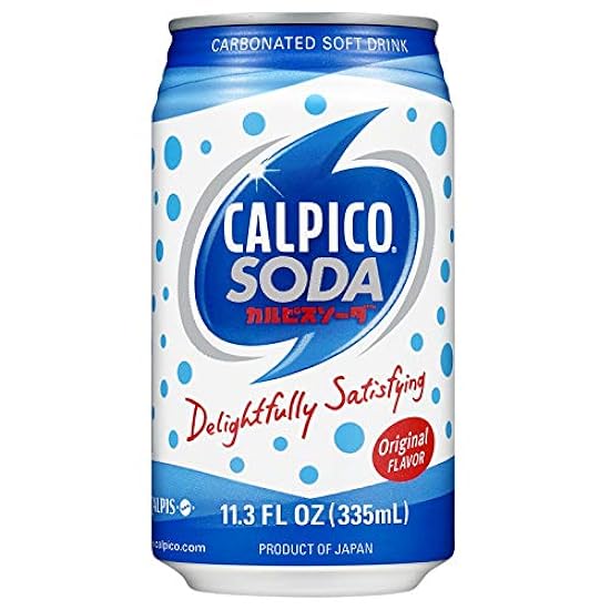 CALPICO SODA, Carbonated Soft Drink, Hint of Citrus Fla