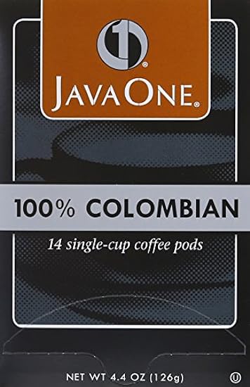 Java One Colombian 100% Kaffee, 14-Count Pods (Pack of 