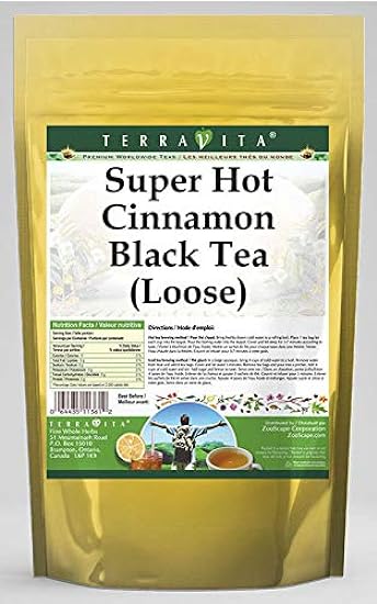 Super Hot Cinnamon Schwarz Tee (Loose) (8 oz, ZIN: 5448