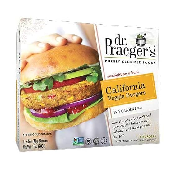 Dr Praegers California Veggie Burger, 10 Ounce -- 6 per