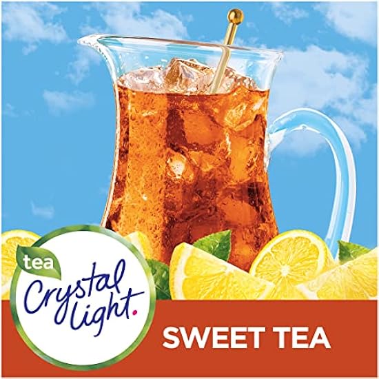Crystal Light Sweet Tee Drink Mix, 12-Quart 1.56-Ounce Canister (Pack Of 10) 290784817