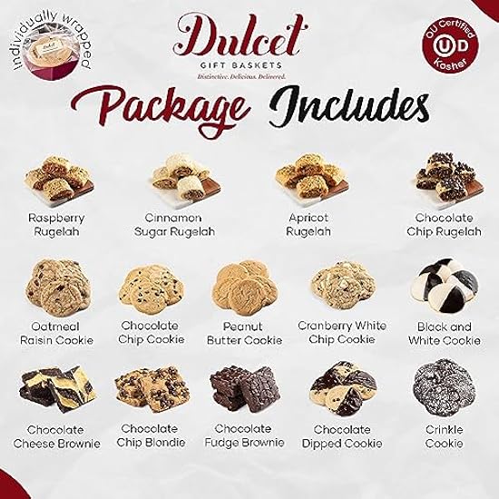 Dulcet Gift Baskets Thinking of You Party Tin Box, Sweet Treats, Snack Care Package, For Men, Women, Friends, and Family with Prime Delivery 851210063