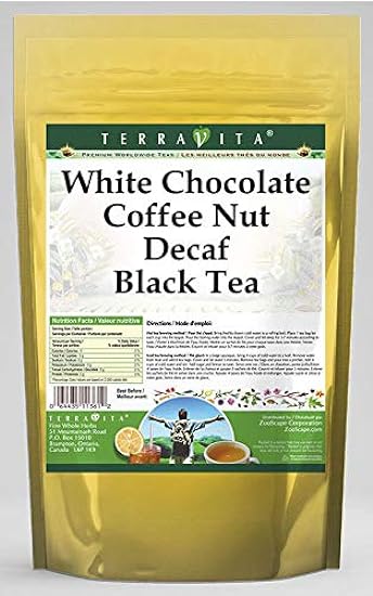 Weiß Schokolade Kaffee Nut Decaf Schwarz Tee (25 Teebeu