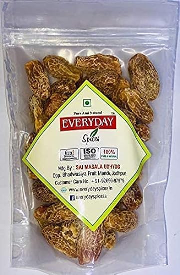 CROW Everyday Spices - Dry Dates Yellow, Sukha Khajoor 