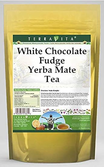 Weiß Schokolade Fudge Yerba Mate Tee (50 Teebeutel, ZIN