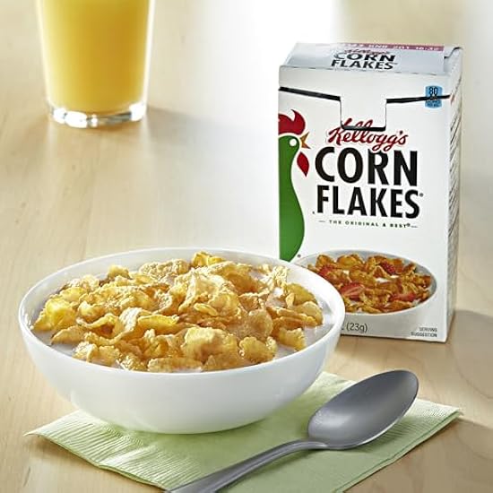 Kellogg´s Corn Flakes, Frühstück Cereal, Original, .81oz (70 Count) 439415259
