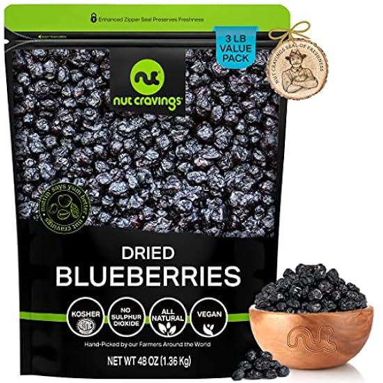 Nut Cravings Trockenfrüchte - Sun Dried Blauberries, Li