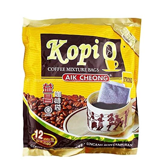 10 Pack Aik Cheong Kopi O Strong Kaffee Mixture Bags Imported from Malaysia (10x12 Bags) 590243911