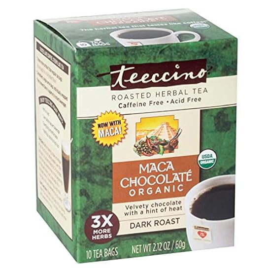 Teeccino Schokolade Organic Chicory Herbal Tee Bags, Ca