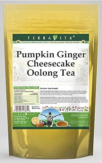 Pumpkin Ginger Cheesecake Oolong Tee (50 Teebeutel, ZIN