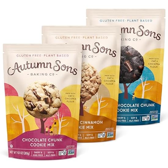 Autumn Sons Baking Co. Gluten Free Cookie Mix Variety P