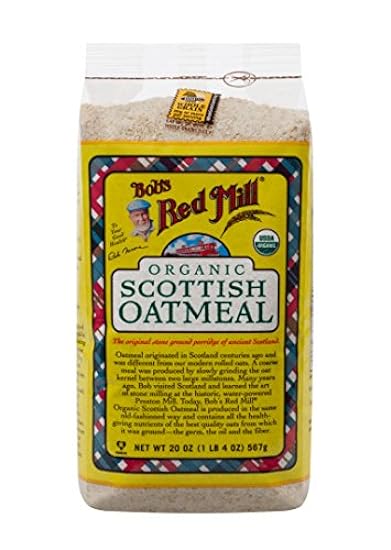 Bob´s Rot Mill Organic Scottish Oatmeal, 20 Ounce 
