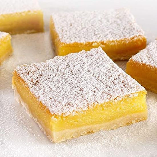 Bittersweet Pastries 1/2 Sheet Lemon Dessert Bar - 24 per pack - 2 packs per case 957097685