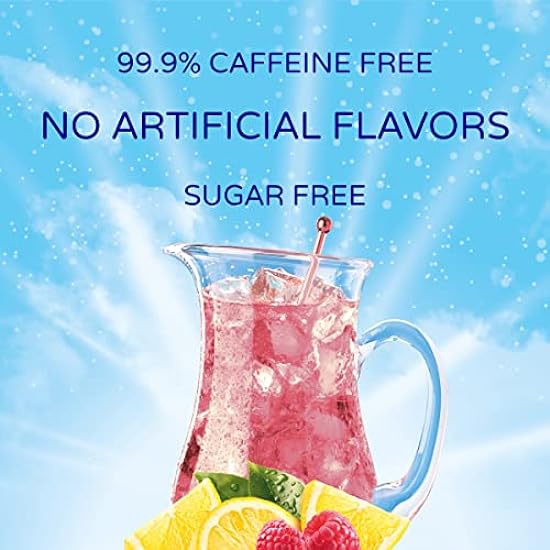Crystal Light Sugar-Free Raspberry Lemonade Low Calories Powdered Drink Mix 72 Count Pitcher Packets 231844545