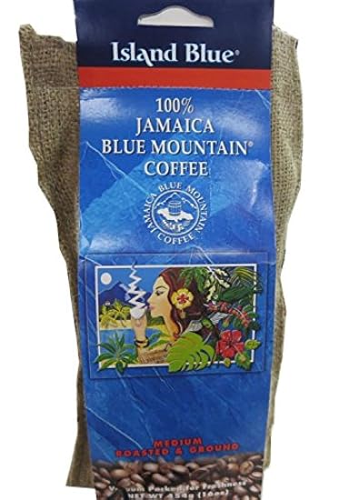 Island Blau -100% Blau Mountain Ground Kaffee - 3-16oz 