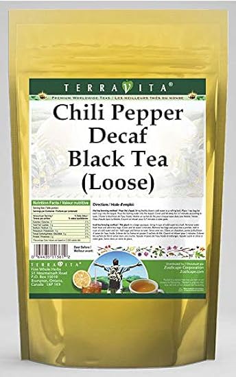Chili Pepper Decaf Schwarz Tee (Loose) (8 oz, ZIN: 5452