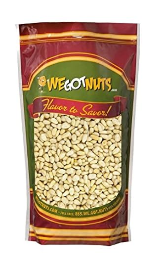 We Got Nuts - Raw Whole & Natural Pine Nuts 2 Lbs (32oz