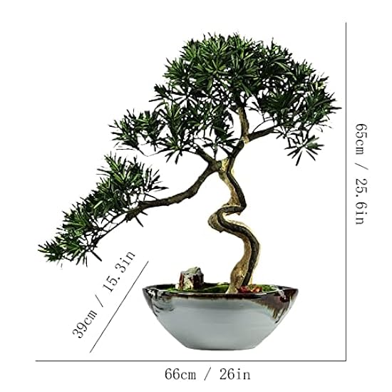 Classic Artificial Bonsai Tree Simulation Bonsai Tree Indoor Artificial Welcome Pine Bonsai Trees for Home Living Room Hotel Lobby Large Decor Potted Plant Simulation Bonsai Trees 353108316