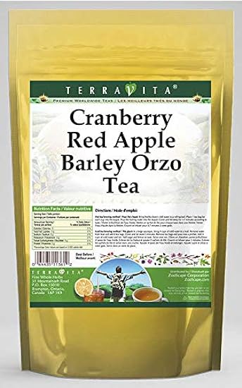 Cranberry Rot Apple Barley Orzo Tee (50 Teebeutel, ZIN: