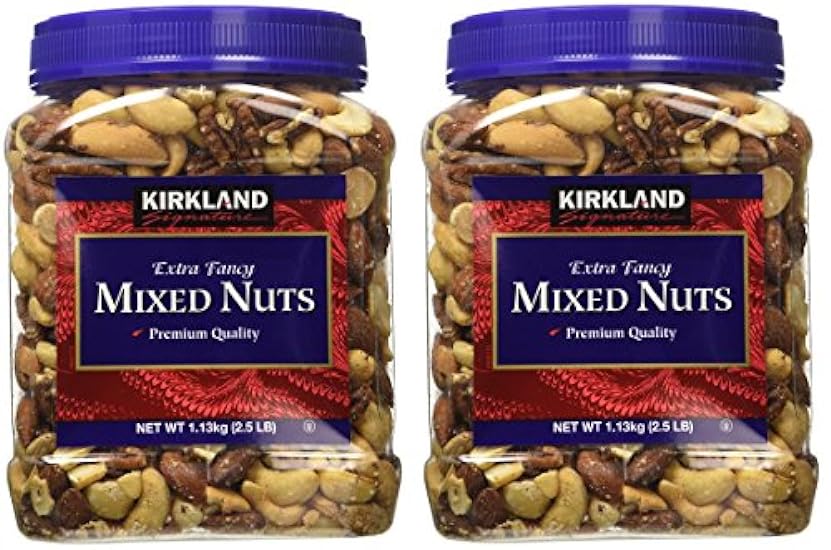 Kirkland Signature AZyfwC Fancy Mixed Nuts, 40 Ounce (2