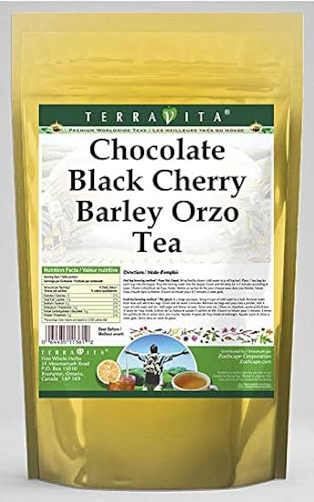 Schokolade Schwarz Cherry Barley Orzo Tee (25 Teebeutel